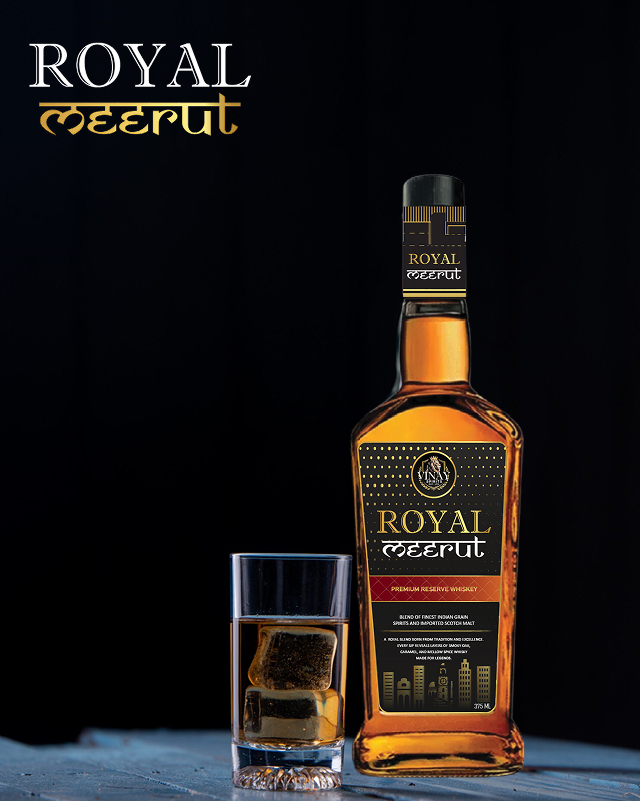 mEERUT Single Malt Whiskey Brand
