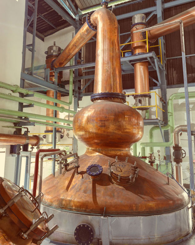Vinay Spirits Single Malt Whisky Processing
